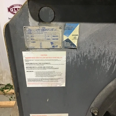 American fan company QBCS-200 Backward Inclined Fan Blower 7.5 Hp