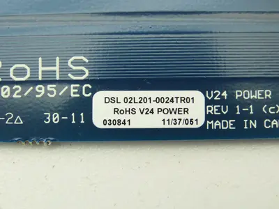 iSys 02L201-0024TR01 140-0014 BD-24POWERC Power Board V24 Circuit Controller