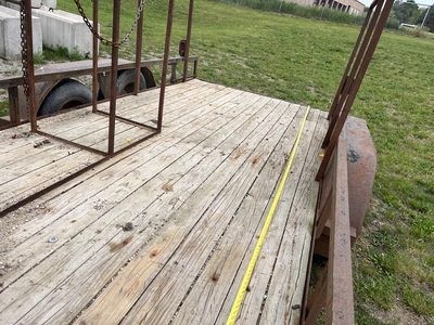 1981 City Equipment Trailer