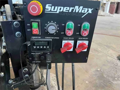 Used SUPER MAX SUPER BRUSH Denibbing Sanders California US | MachineryMax #1321503
