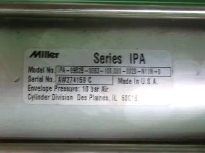Miller Pneumatic Cylinder Lot