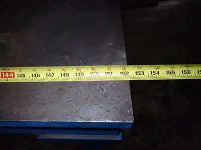 50" X 152" X 36" Portable Welding Table