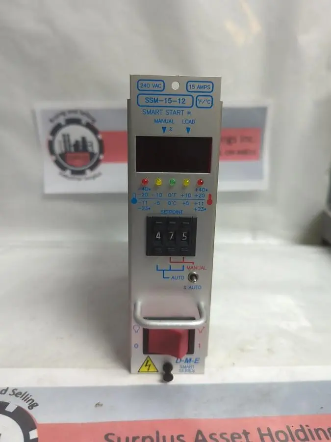 Used D-M-E SSM-15-12 Industrial Controls Ohio US | Surplus Asset Holdings #1237380