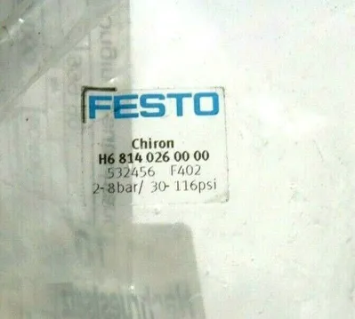 NEW FESTO H6-814-026-00-00 SOLENOID VALVE 532456 H68140260000