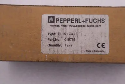NEW PEPPERL & FUCHS NJ15+U4+E PROXIMITY SWITCH 015756 NJ15U4E STOCK K-730A