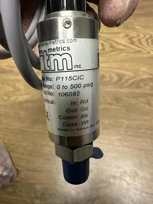 Used TRANS METRICS P115CIC Transducers | Surplus Asset Holdings #1205595
