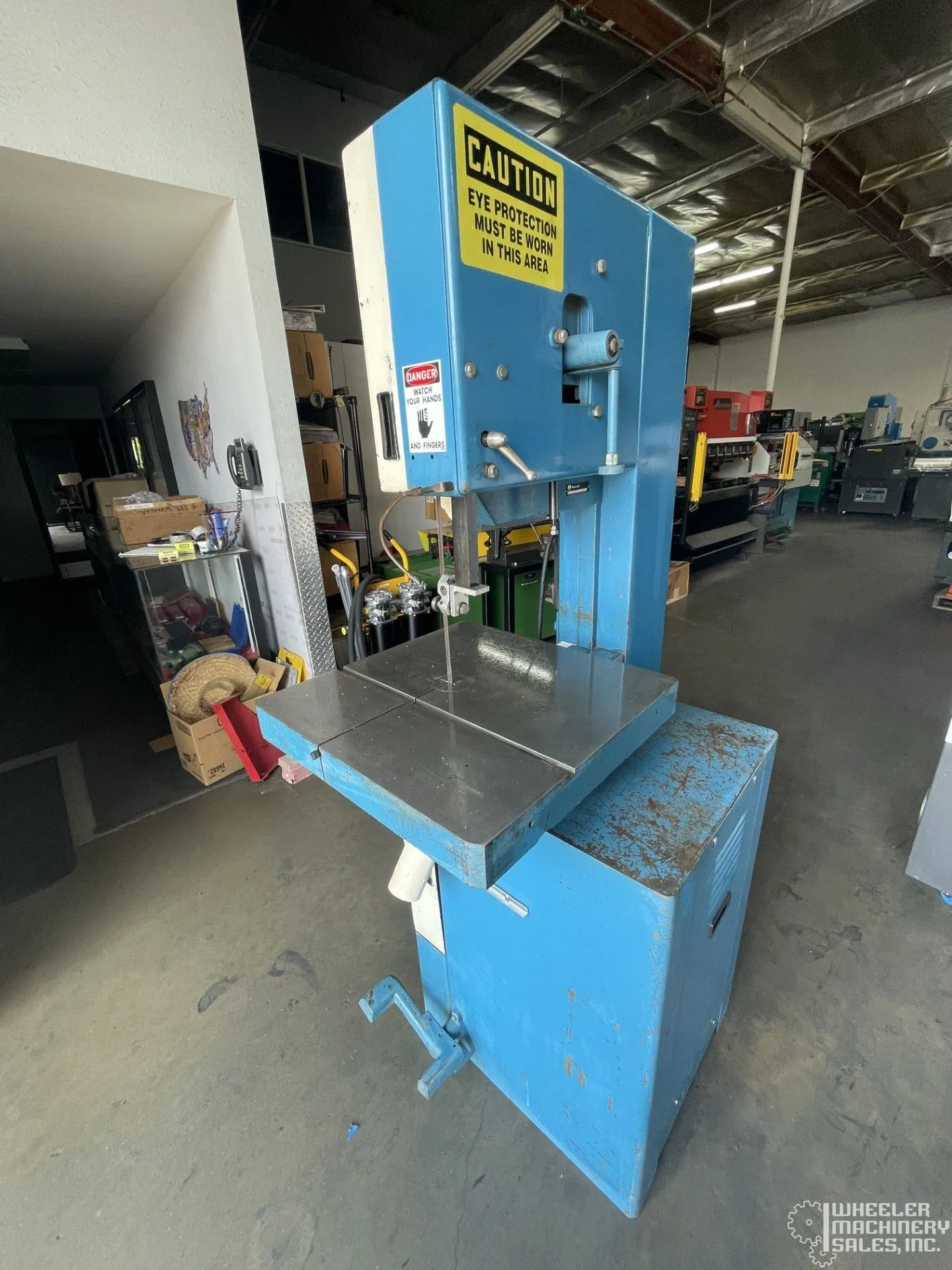 ROCKWELL Model 28-3X5 20" Vertical Band Saw Variable Speed #7863 #1