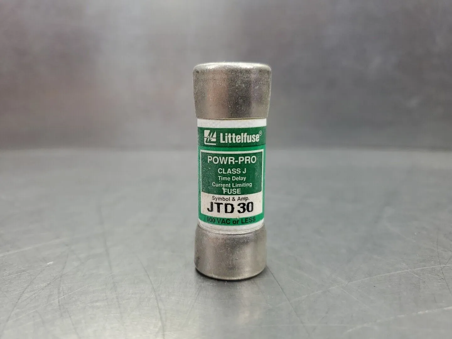 LITTELFUSE JTD30 POWR-PRO Class J 600 VOLT AC 25AMP FUSE. 4-D8