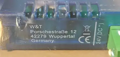 W&T 86201 Interface RS232 RS422, RS485 1KV Isolated Loc3C24