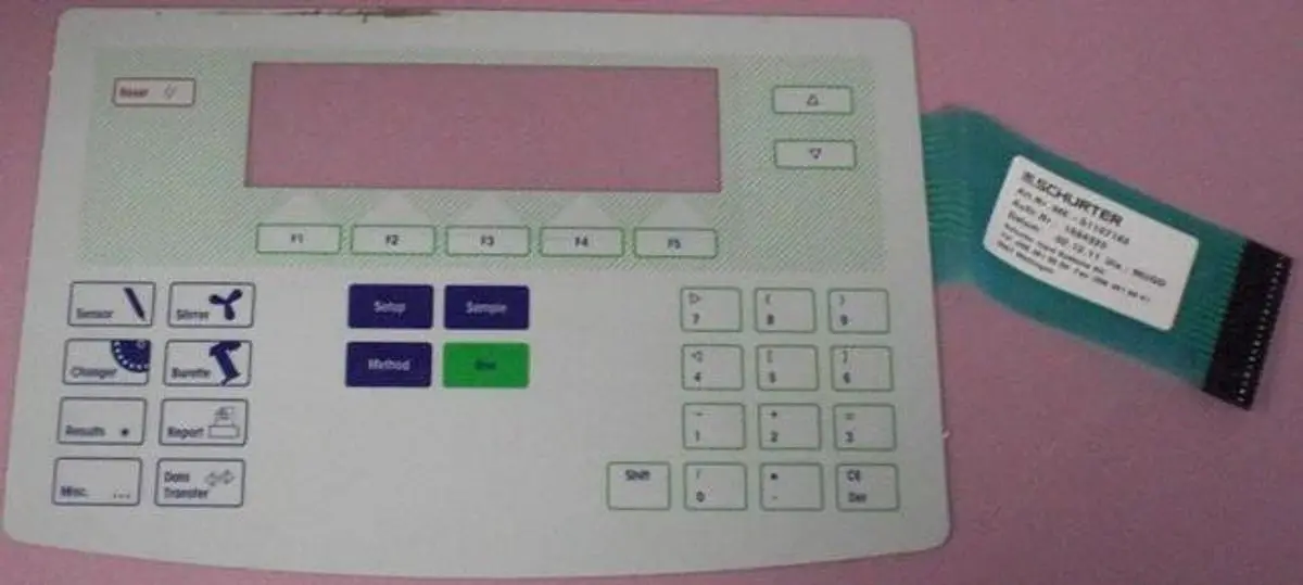 QTY. 1. METTLER TOLEDO / LOHMANN SCHURTER KEYBOARD...
