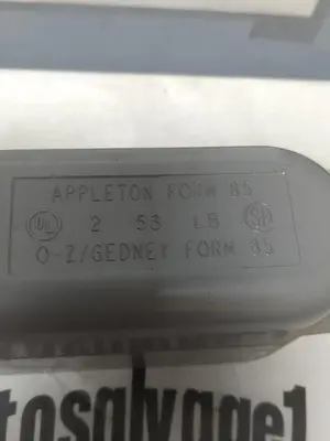 New | in-Stock APPLETON FORM 85 Miscellaneous Equipment (Electrical & Power) | Surplus Asset Holdings #1200372