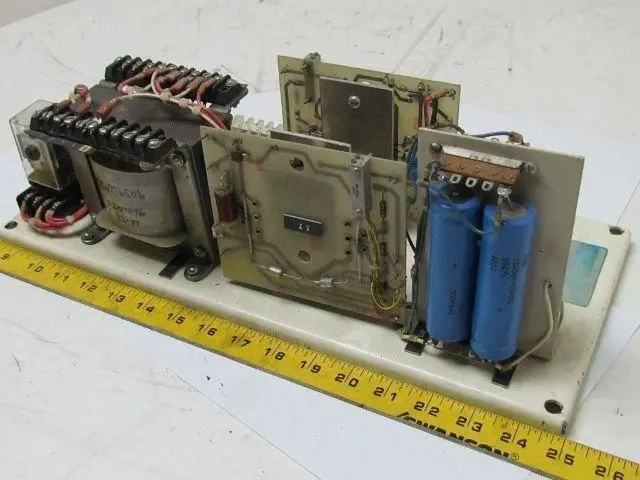 Leybold-Heraeus 0800912-2 Rev C D.C. Power Supply Needs Capacitor Resoldered