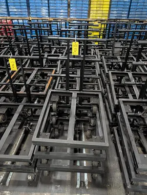 (18) Rolling Material Carts
