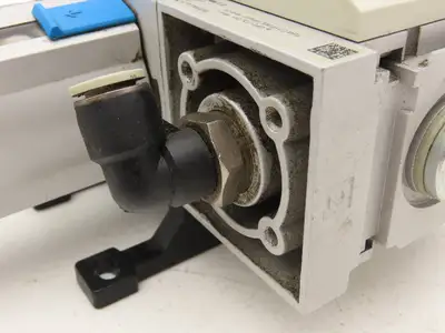 Festo MS6-LFR-1/2-D7-E-U-M-AD1-AS Air Line Filter Shut Off / Regulator Digital