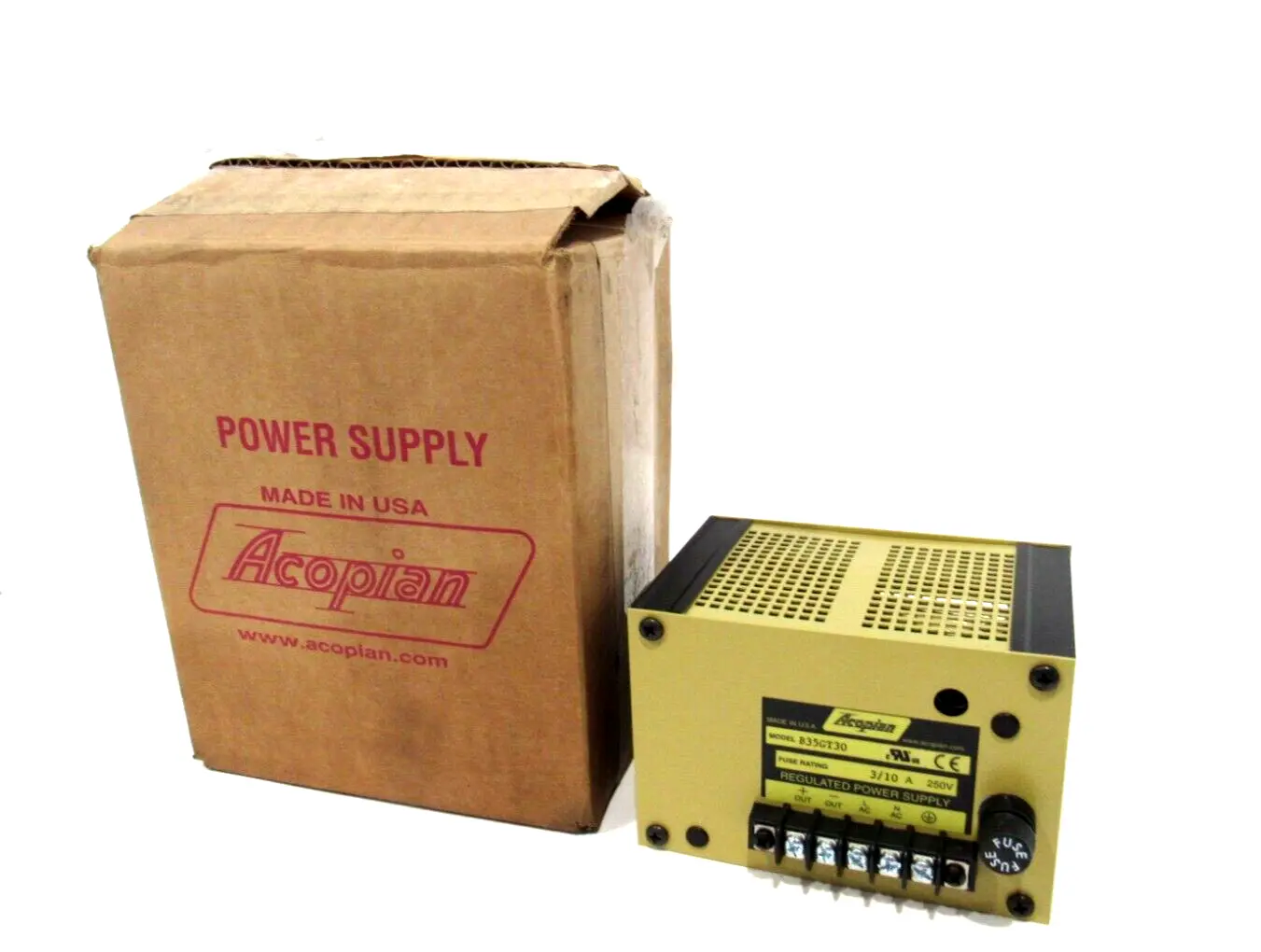 NEW ACOPIAN B35GT30 POWER SUPPLY