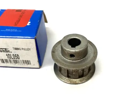 New | in-Stock Martin Timing Pulley, Reboreable 10-tooth 0.375" Pitch Misc Electrical & Power Parts Michigan US | Maverick Industrial Sales #1401637