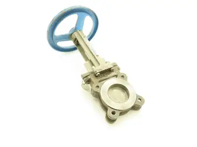 Velan L10-0310C-13SL  3" Stainless Knife Gate Valve 316SS Rising Stem Lug Style