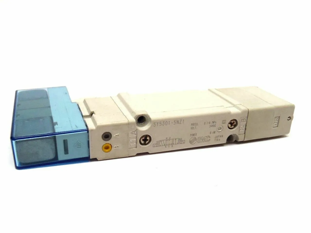 New | in-Stock SMC SOLENOID VALVE Solenoid Valves | Maverick Industrial Sales #1121108