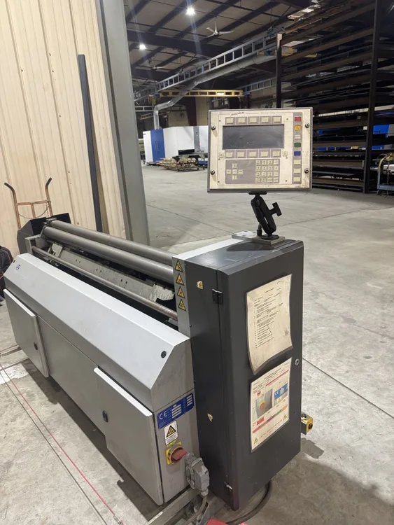 Used 2012 NOSSTEC 8344 15/10 Plate Bending Rolls including Pinch Illinois US | Revelation Machinery #715588