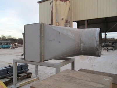 30' L x 70" Wide Carrier Fluid Bed Dryer With Heater