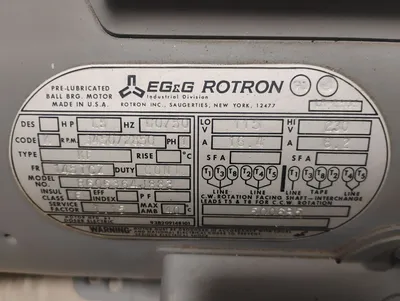 EG&G ROTRON R606364J883 Motors | ESS Industrial Equipment Sales (4)