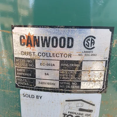 Canwood Dust Collector