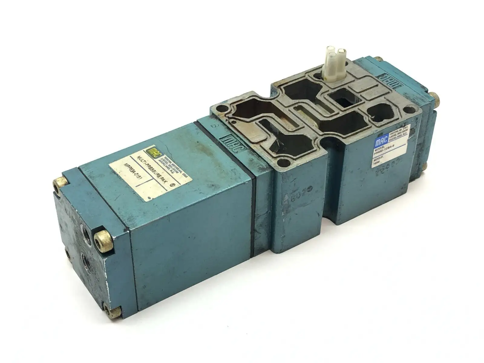 USED MAC VALVES PRESSURE REGULATOR