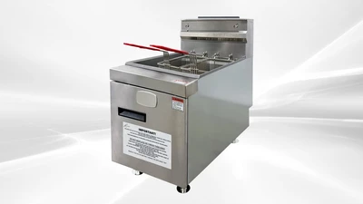 171-0460 35lb Double Gas Fryer