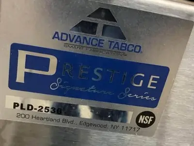USED ADVANCE TABCO PLD2536