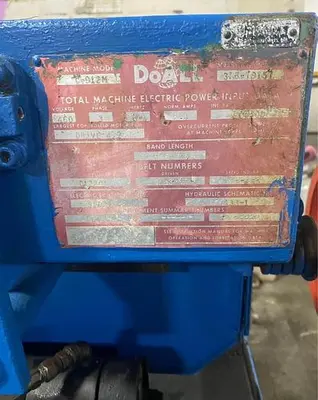 USED DOALL C-912M
