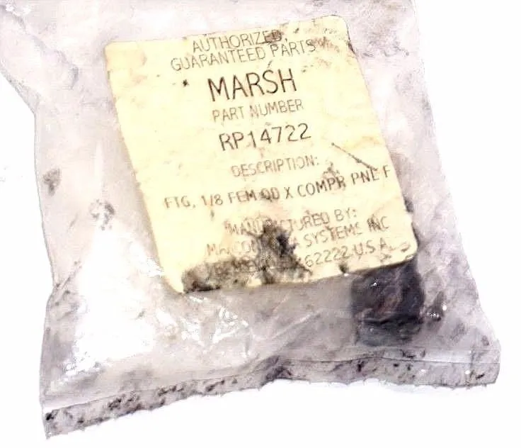 NEW MARSH RP14722 VIDEOJET COUPLER REPLACEMENT