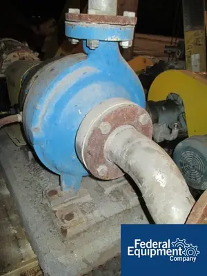 USED Goulds Pumps 1.5 X 3 GOULDS PUMP, S/S, 5 HP