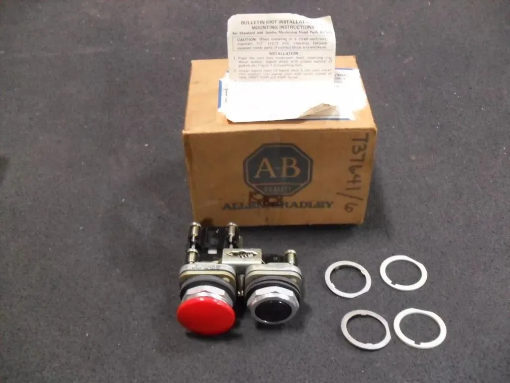Allen Bradley 800T-FC26K Pushbutton Switch New NIB