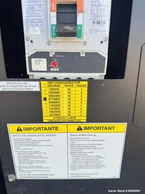 Used GENERAC MG0300 Diesel Generators Illinois US | Aaron Equipment #1354043