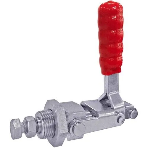 RapidHold 300lb M8 Thread Body Straight Line Toggle Clamp Stainless Steel