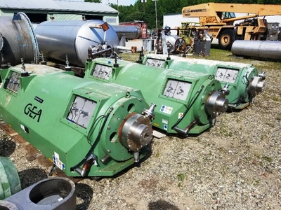 Westfalia CB 505-71-32 decanter centrifuge, 316L SS.