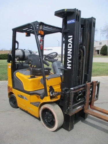 Used 2018 HYUNDAI 25LC-7A Liquid Propane Forklifts Pennsylvania US | National Lift Equipment #1382225