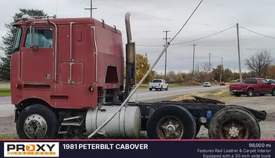 Used 1981 PETERBILT CABOVER Misc Trucks Michigan US | Proxy Equipment #1385399