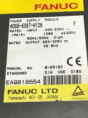 USED FANUC / G.E. A06B-6087-H126