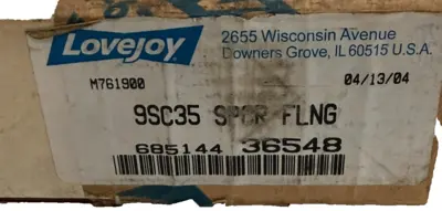 NEW LOVEJOY 68514436548 9SC35 SPCR FLNG- S FLEX COUPLING