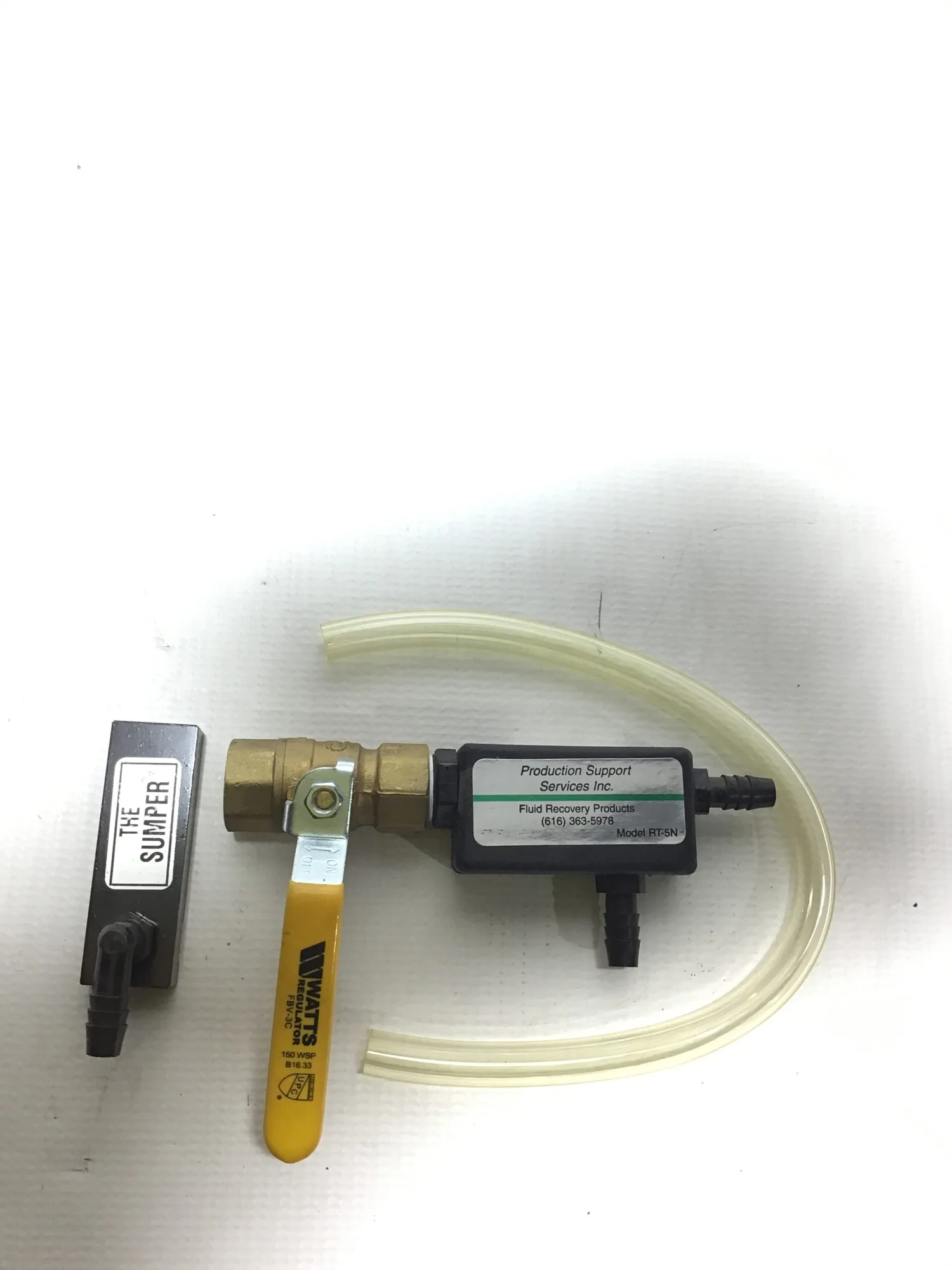 Sumper RT-5N Fluid Retrieval System With Regulator