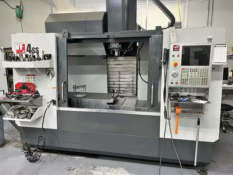 Used 2019 HAAS VF-4SS Vertical Machining Centers Ohio US | Toolquip, Inc. #1354243