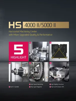 HYUNDAI WIA CNC MACHINE TOOLS HS5000/50 II Horizontal Machining Centers | Hillary Machinery (26)