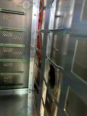 USED ENVIROTRONICS E27-H BURN-IN OVEN AMBIENT  +10°C TO 177°C, 27CU, FT W/ MANUAL
