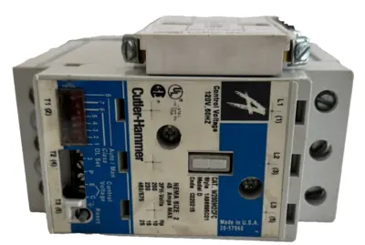 USED CUTLER HAMMER W200M2CFC STARTER 120V 60HZ 1A96695C01