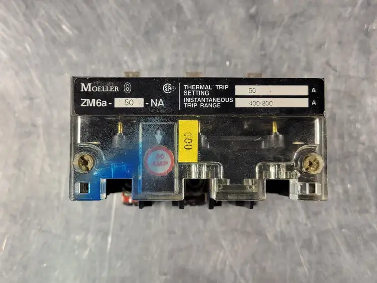 Used MOELLER ZM6A-50-NA Switchgears British Columbia CA | Lenmark #242746