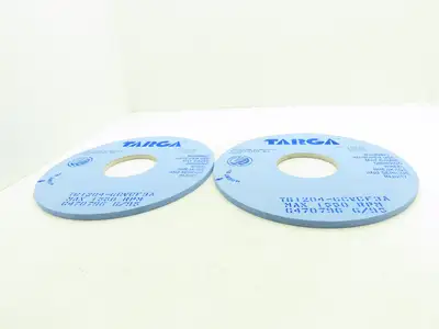 Norton TG1204 Grinding Wheel TARGA 16"OD x 1/2"W x 5"ID 1550 RPM Box of 2 Wheels