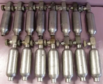 QTY. 15. WHITEY 75 CC, SAMPLE CYLINDERS 3E 1800, 3...
