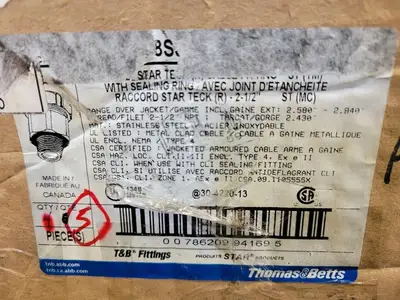 NEW THOMAS BETTS ST250-478SS