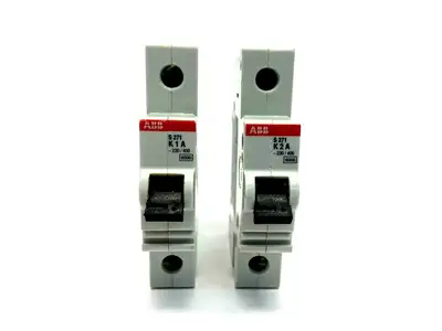 Used ABB S271 K 1A,S271 K 2A Circuit Breakers Michigan US | Maverick Industrial Sales #1463528